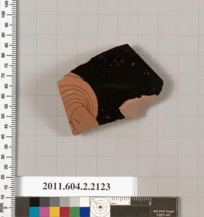 Terracotta fragment of a pot