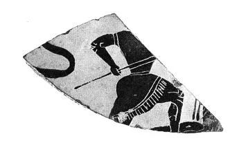KRATER, FRAGMENT (LACONIAN, BLACK-FIGURE)