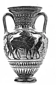 AMPHORA, NECK (ATHENIAN, BLACK-FIGURE)
