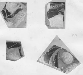 SKYPHOS, FRAGMENTS (ATHENIAN, RED-FIGURE)