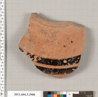 Terracotta fragment of an oinochoe (jug)?