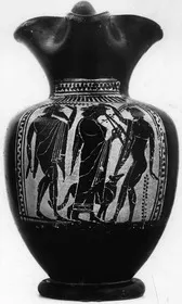 OINOCHOE (ATHENIAN, BLACK-FIGURE)
