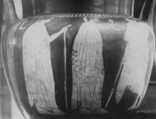 KRATER, COLUMN (ATHENIAN, RED-FIGURE)