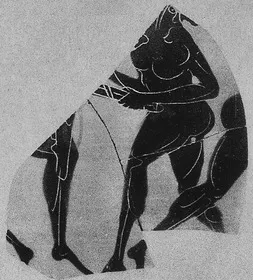 OINOCHOE, FRAGMENTS (ATHENIAN, BLACK-FIGURE)