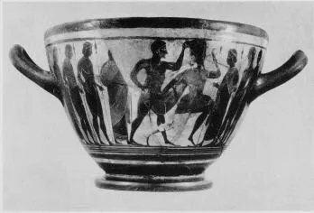 SKYPHOS (ATHENIAN, BLACK-FIGURE)