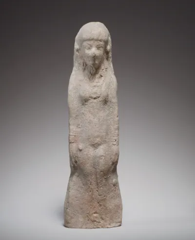 Standing female figurine