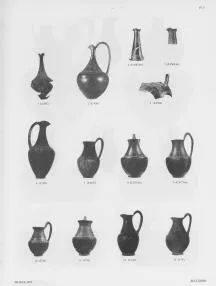 OINOCHOE (ETRUSCAN, BUCCHERO)