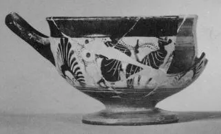 SKYPHOS (ATHENIAN, BLACK-FIGURE)