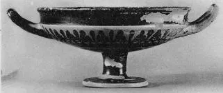 CUP, LITTLE MASTER BAND (ATHENIAN, BLACK-FIGURE)