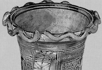 AMPHORA, NECK (ATHENIAN GEOMETRIC, SILHOUETTE)