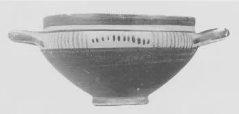 SKYPHOS (CORINTHIAN, BLACK-FIGURE)