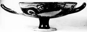 CUP A (ATHENIAN, BLACK-FIGURE)