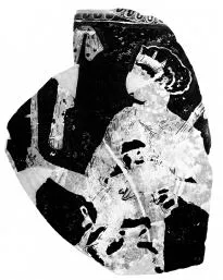 LOUTROPHOROS, FRAGMENT (ATHENIAN, RED-FIGURE)