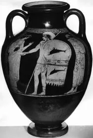 AMPHORA, BELLY, TYPE C (ATHENIAN, RED-FIGURE)