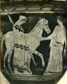 KRATER, BELL (ATHENIAN, RED-FIGURE)