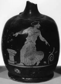 LEKYTHOS, SQUAT (ATHENIAN, RED-FIGURE)