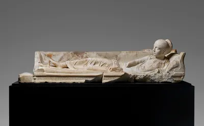 Kline Monument with a Reclining Girl