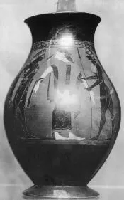 OLPE (ATHENIAN, BLACK-FIGURE)