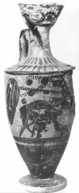 LEKYTHOS (ATHENIAN, BLACK-FIGURE)