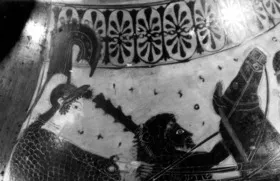 AMPHORA, BELLY, TYPE A (ATHENIAN, BLACK-FIGURE)