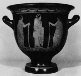 KRATER, BELL (ATHENIAN, RED-FIGURE)