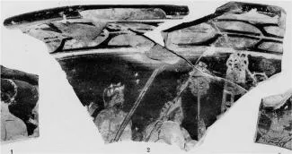 KRATER, BELL, FRAGMENT (ATHENIAN, RED-FIGURE)