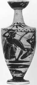 LEKYTHOS (ATHENIAN, BLACK-FIGURE)