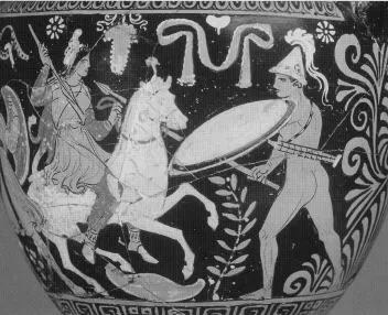 KRATER, VOLUTE (SOUTH ITALIAN, APULIAN, RED-FIGURE)