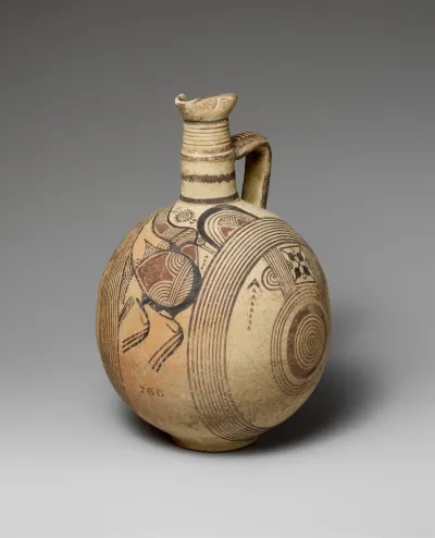 Terracotta jug