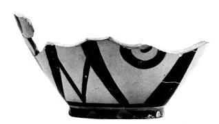 SKYPHOS, FRAGMENT (PROTOCORINTHIAN, BLACK-FIGURE)