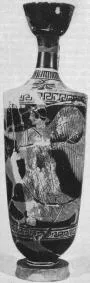 LEKYTHOS (ATHENIAN, RED-FIGURE)