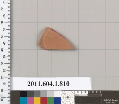 Terracotta fragment of a kylix (drinking cup)