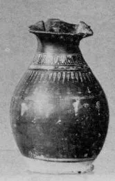 OINOCHOE (SOUTH ITALIAN, GNATHIAN, BLACK GLAZE)