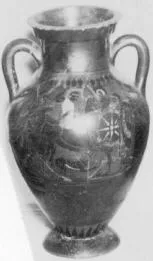 AMPHORA, BELLY, TYPE B (ATHENIAN, BLACK-FIGURE)