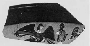 CUP, LITTLE MASTER BAND, FRAGMENT (ATHENIAN, BLACK-FIGURE)