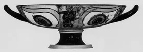 CUP A (ATHENIAN, BLACK-FIGURE)