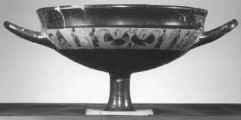 CUP, LITTLE MASTER BAND (ATHENIAN, BLACK-FIGURE)