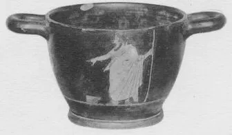 SKYPHOS (ATHENIAN, RED-FIGURE)
