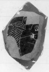PLAQUE, FRAGMENT (ATHENIAN, BLACK-FIGURE)