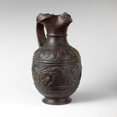 Terracotta oinochoe (jug)