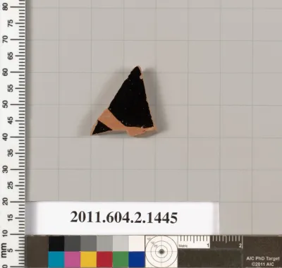 Terracotta fragment of a skyphos (deep drinking cup)