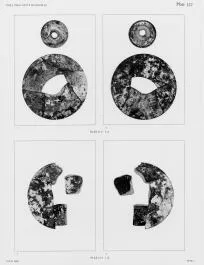 PLATE, FRAGMENTS (ETRUSCAN, BUCCHERO)
