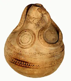 FIGURE VASE, ARYBALLOS (CRETAN, OUTLINE)