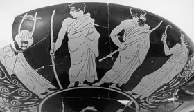 CUP B (ATHENIAN, RED-FIGURE)
