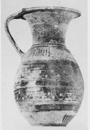 OLPE (ETRUSCO-CORINTHIAN, BLACK PATTERN)