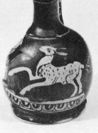 LEKYTHOS, SQUAT (ATHENIAN, RED-FIGURE)