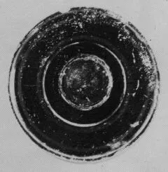 LID (CORINTHIAN, BLACK GLAZE)