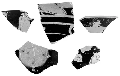 Attic Red-Figure Cup Fragment