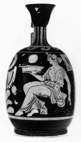 LEKYTHOS, SQUAT (SOUTH ITALIAN, CAMPANIAN, RED-FIGURE)
