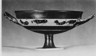 CUP, LITTLE MASTER BAND (ATHENIAN, BLACK-FIGURE)